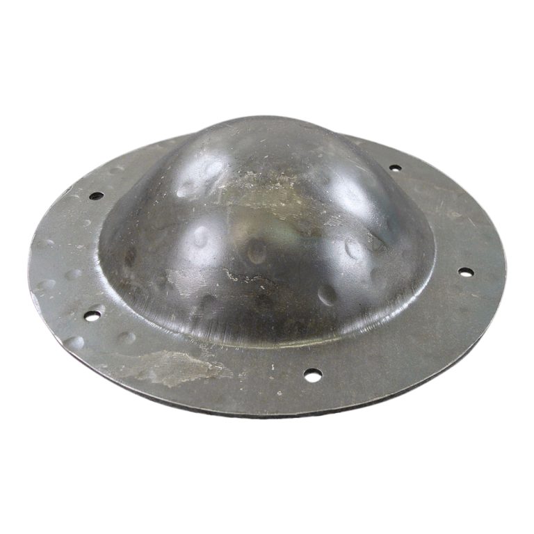 Shield Boss - 12 Gauge - Antiqued, hand-hammered appearance