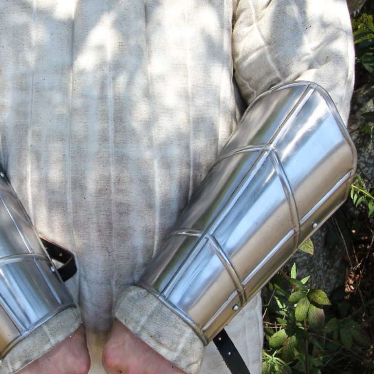 Siege Warfare 18g Vambrace Medieval Armor Set