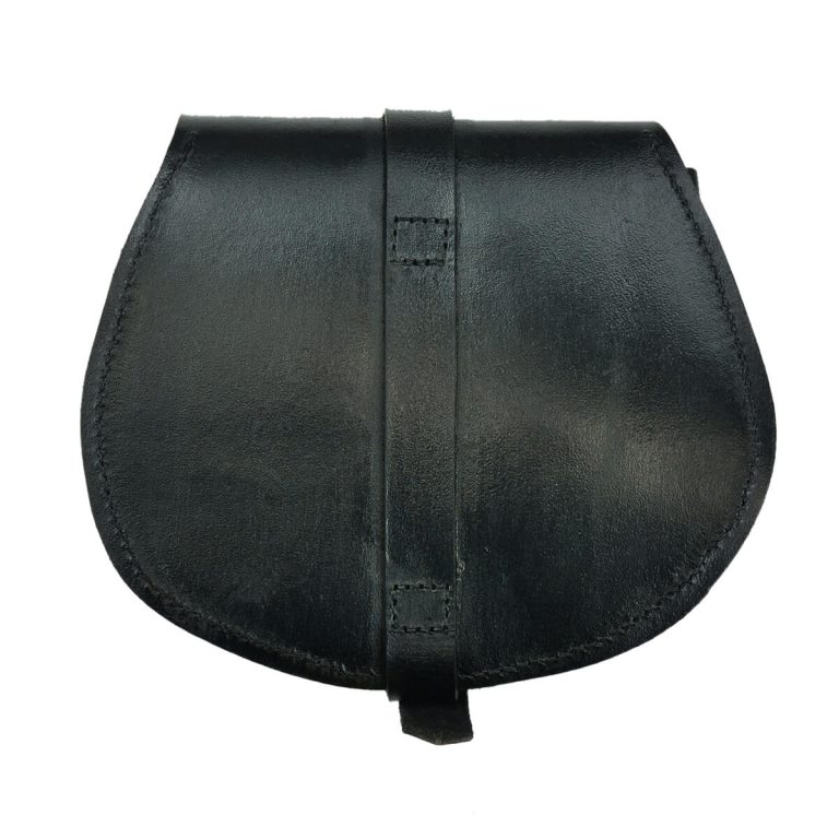 Small Leather Belt Pouch