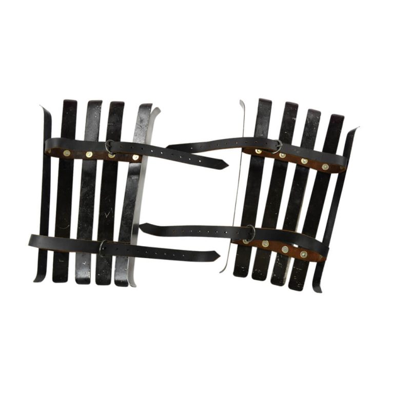 Splinted Greaves - 16 Gauge