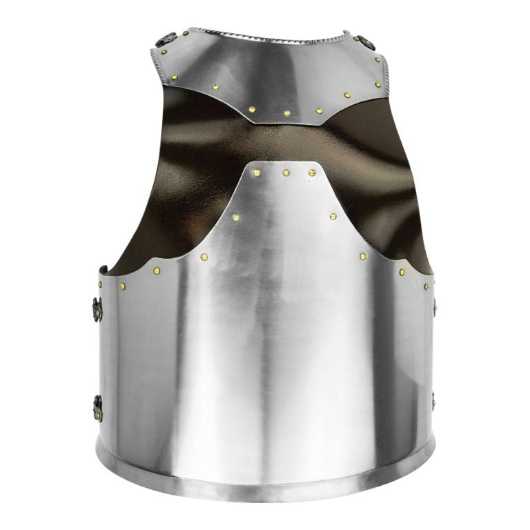 Steel and Leather Warriors Cuirass  16 Gauge Steel