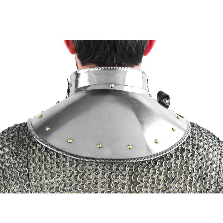 Steel Gorget with Articulated Collar