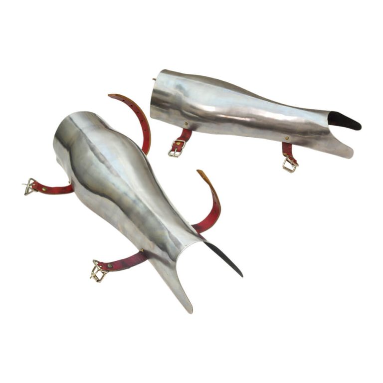 Steel Greaves - 18 Gauge