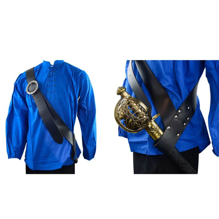 Swashbuckler's Baldric - Black