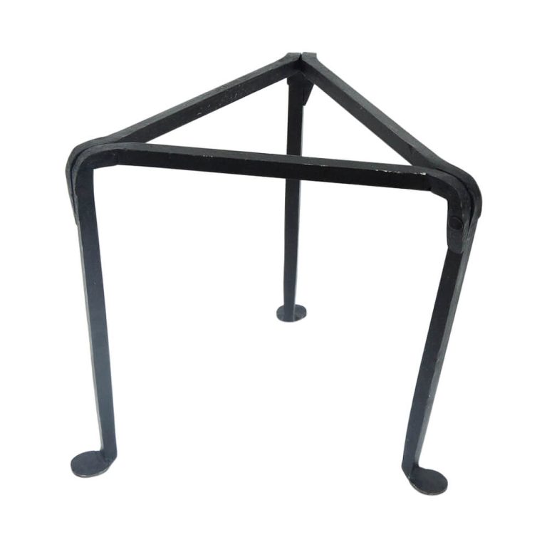 Triangular Short Iron Cooking Tripod