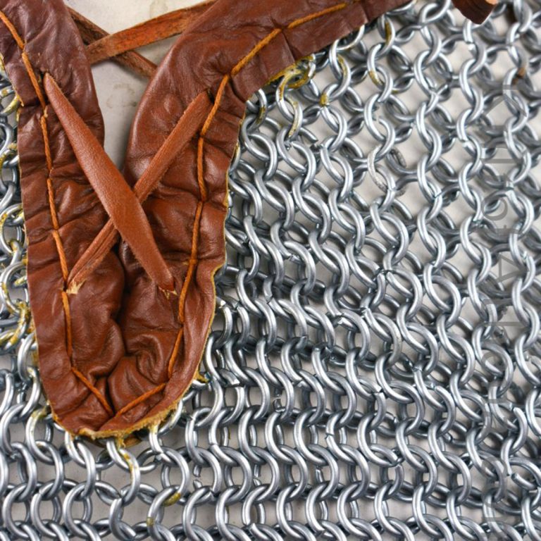 Viking Chainmail Half-Sleeve Hauberk  Butted  Zinc Coated  Closeout