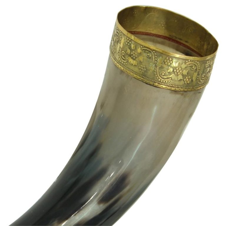 Viking Wedding Ceremonial Drinking Horn