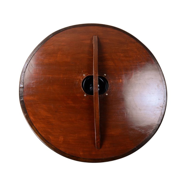 Viking Wooden Shield with Horse Design