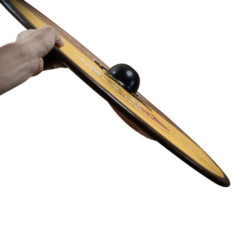 Viking Wooden Shield with Horse Design