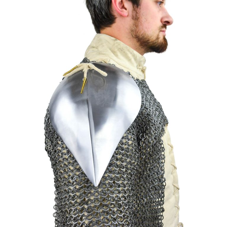 Visby Pauldrons - Mountable Upgrade for Chainmail and Padded Armor