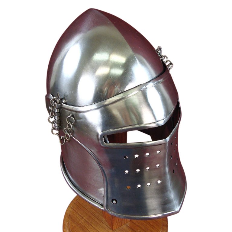 Visored Bascinet  16 Gauge Steel