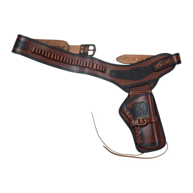 Western Single Holster Gun Belt