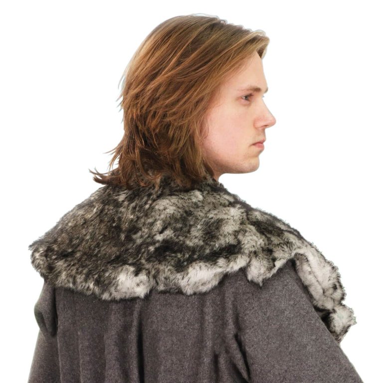 Wolf Fur Mantle
