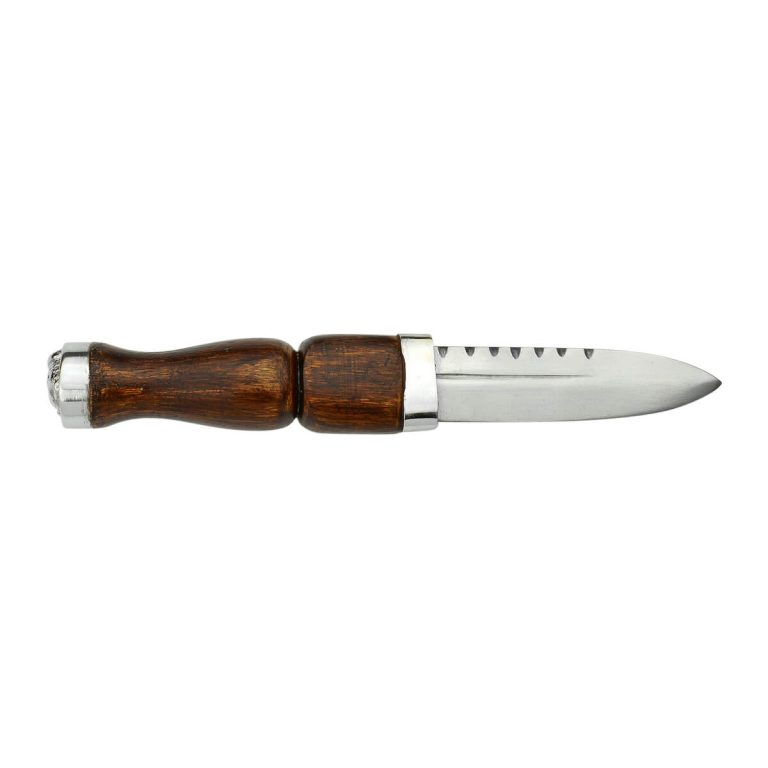 Wood Handled Sgian Dubh