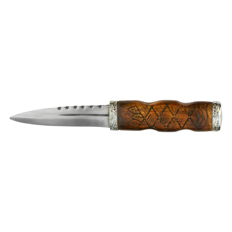 Wood Handled Sgian Dubh