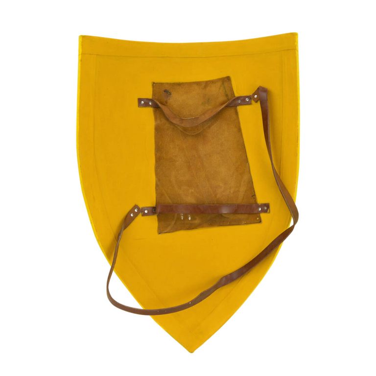 Wooden Crusader Lion Shield