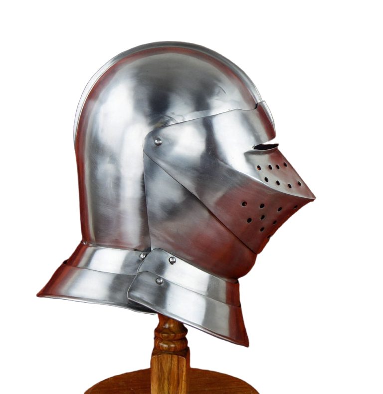 16th Century English Close Helm - 16 Gauge