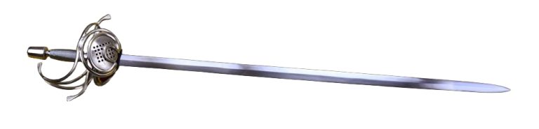 17th Century Pappenheimer Pierced Shell Guard Rapier