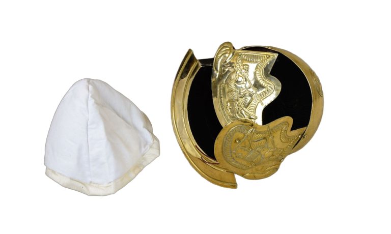 1st Century Embossed Roman Cavalryman's Helm - 20 Gauge