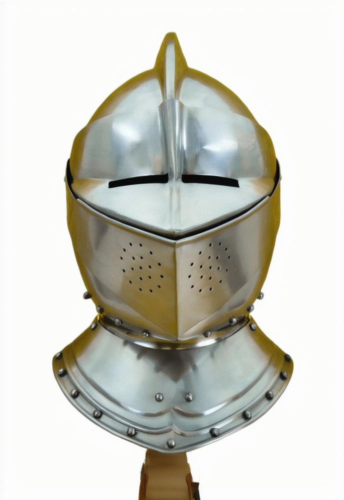 English Close Helm - 18 Gauge