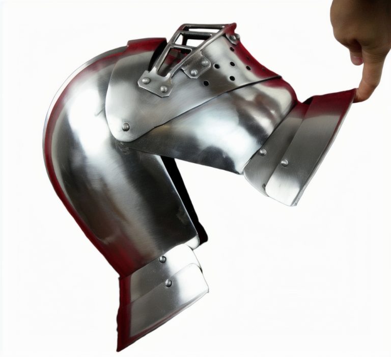 English Tourney Close Helm - 14 Gauge
