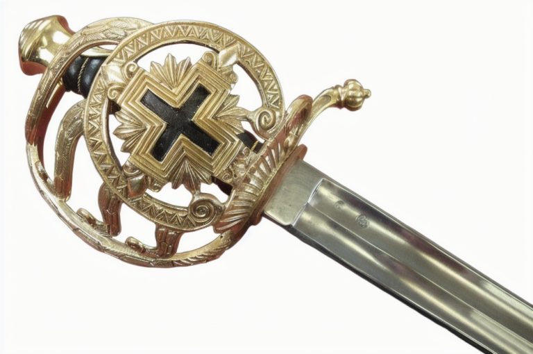 French Musketeer Company Cavalry Sword