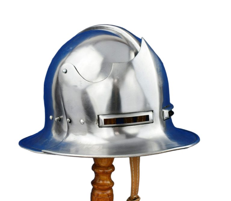 German / Swiss Visored Kettle-Sallet Helm