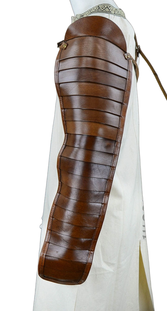 Gladiator Leather Segmentata Arm Armor (single arm)