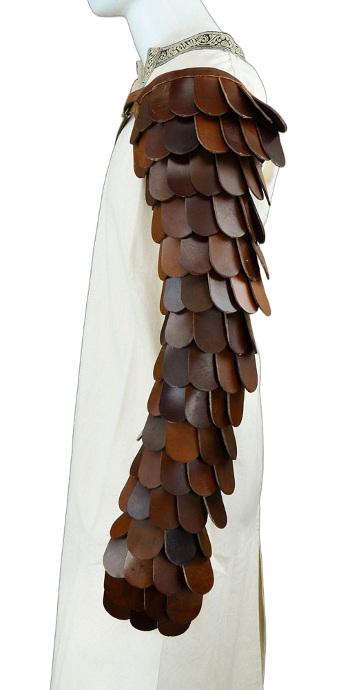 Gladiator Scaled Arm Guard (Leather)