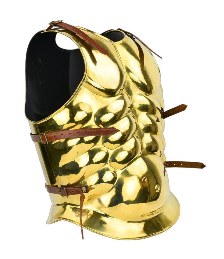 Greek Muscle Armor - Brass