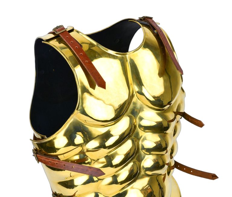Greek Muscle Armor - Brass