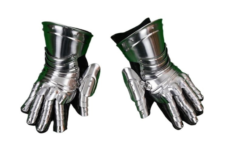 Medieval Knight Gauntlet Pair