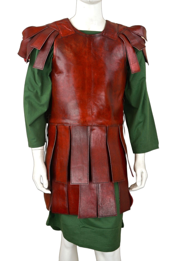 Roman Leather Subarmalis Red - Centurion Undergarment