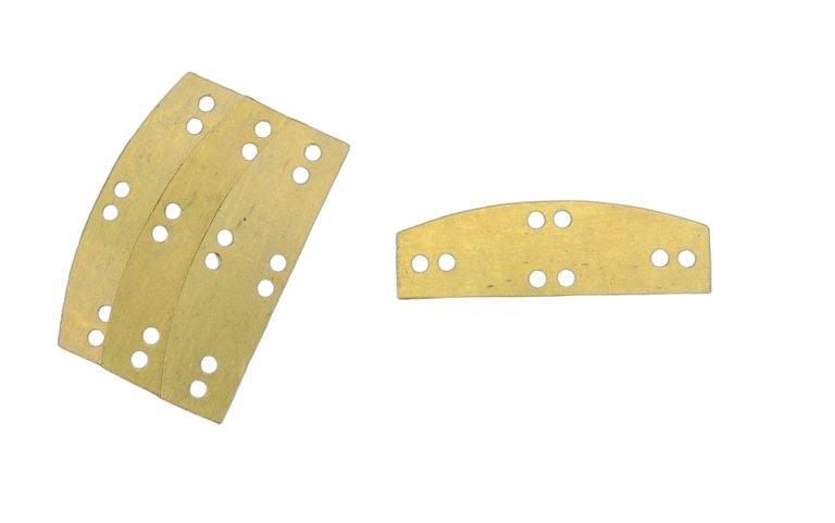 Loose Brass Lamellar Plates - 20 Gauge - Pack of 20