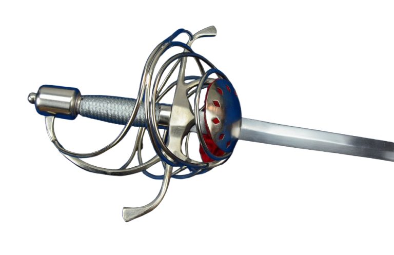 17th Century Swept Hilt Shell Guard Rapier