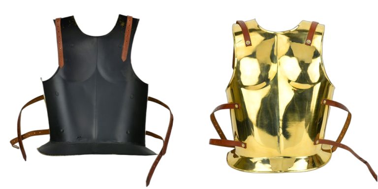 Greek Muscle Armor - Brass