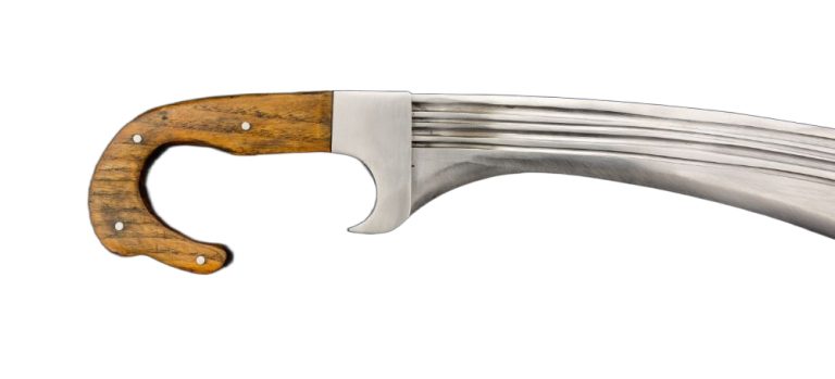 Iberian Falcata with Wood Grip