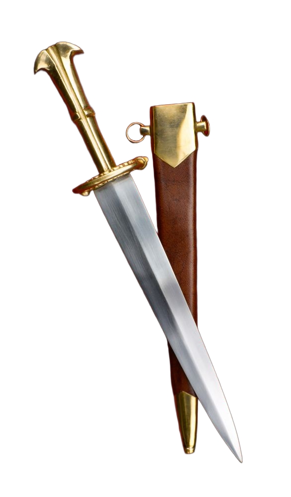 Landsknecht Brass Hilt Katzbalger Dagger