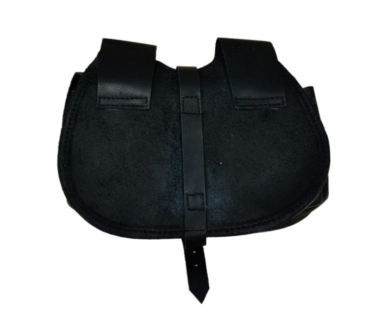 Large Leather Belt Pouch