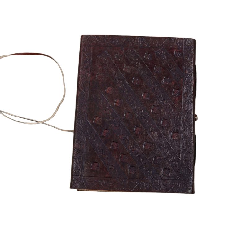 Leather-Bound Pentagram Journal