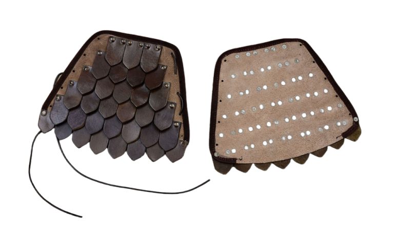Leather Scale Bracers