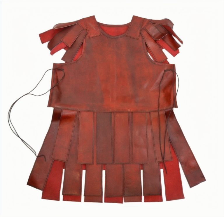 Roman Leather Subarmalis Red - Centurion Undergarment