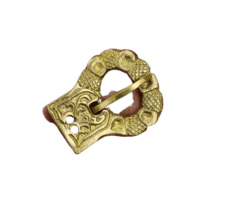 Medieval Brass Belt Buckle