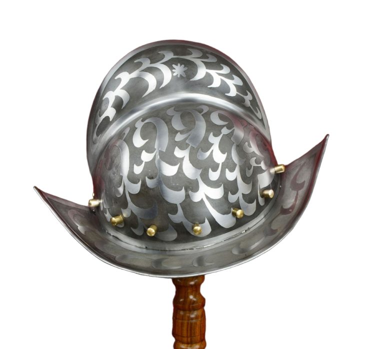 Spanish Comb Morion (Engraved) Helmet