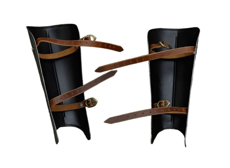 Ridged Greaves - 18 Gauge