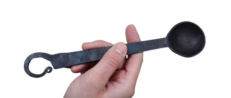 Medieval Ladle and Serving Fork