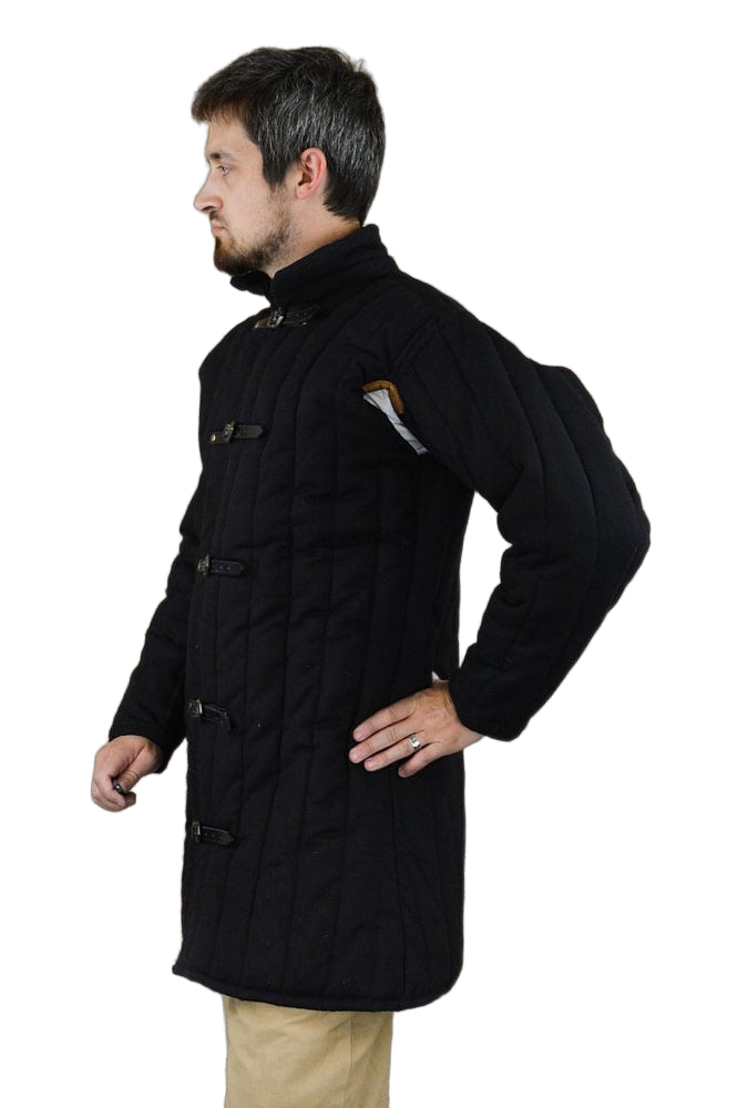 Medieval Light Gambeson - Black