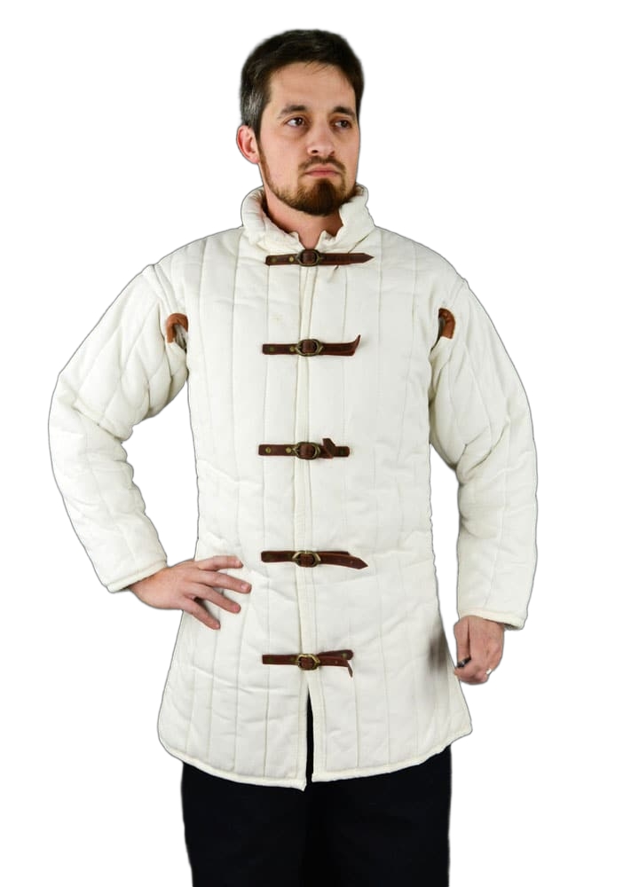 Medieval Light Gambeson - Natural