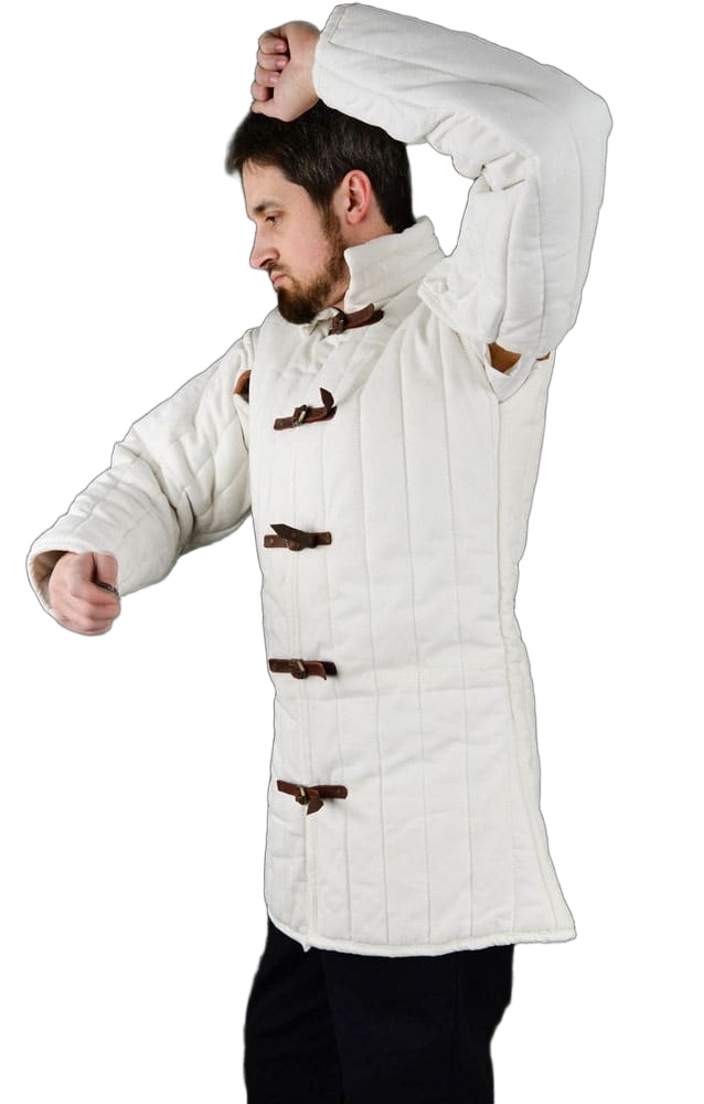 Medieval Light Gambeson - Natural