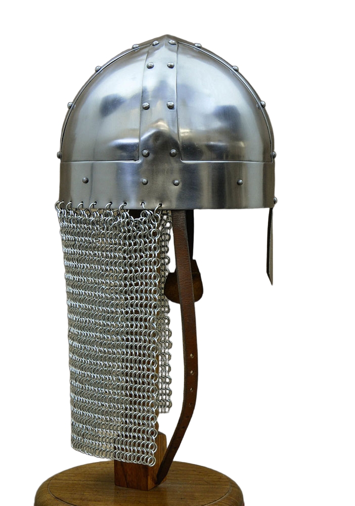 Nasal Bar Spangenhelm with Aventail - 20 Gauge